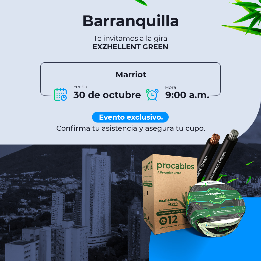 Egreen ciudades eventos prysmian barranquilla